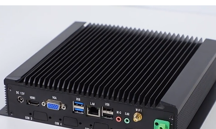 多网口mini微型工控电脑双网口嵌入式无风扇多串口1